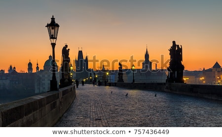 Zdjęcia stock: Prague In The Night