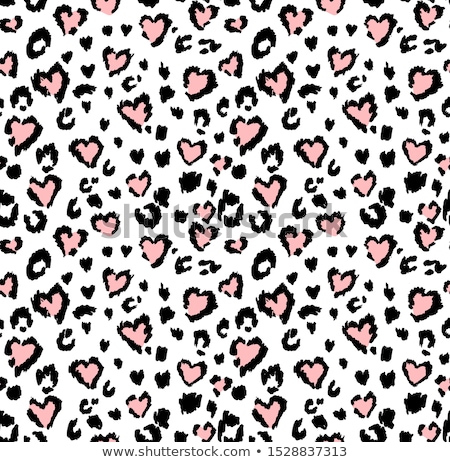 Foto stock: Seamless Pattern With Hearts