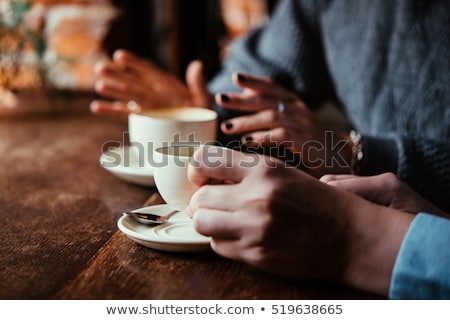 Foto d'archivio: Coffee Cup On The Table