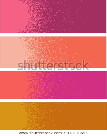 Stok fotoğraf: Spray Paint Gradient Detail In Pink Orange