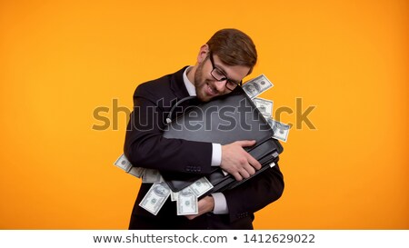 Stock foto: Briefcase Full Of Money