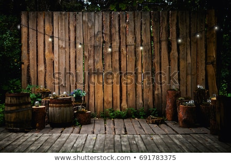 Foto stock: Rustic Gardening