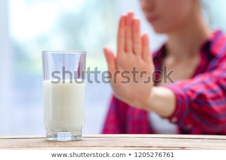 Stock foto: Lactose Intolerance Medical Concept