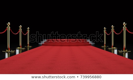 Stockfoto: Stairs With Red Carpet