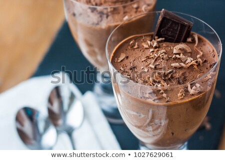 Stockfoto: Homemade Chocolate Mousse