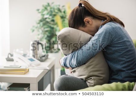 Stock foto: Thoughtful Sensitive Woman