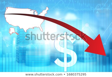 [[stock_photo]]: Graph Showing Decline