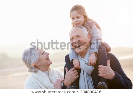 Stock fotó: Yermek · és · nagyszülők
