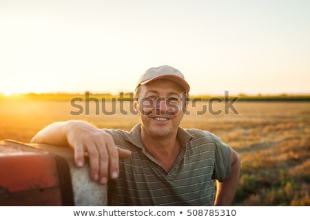 Foto stock: Farmers Field