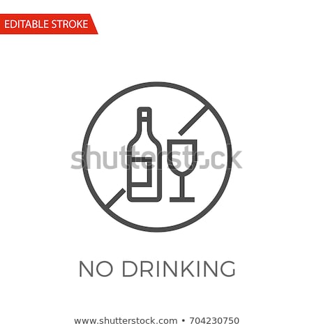 [[stock_photo]]: Stop Alcohol Symbol