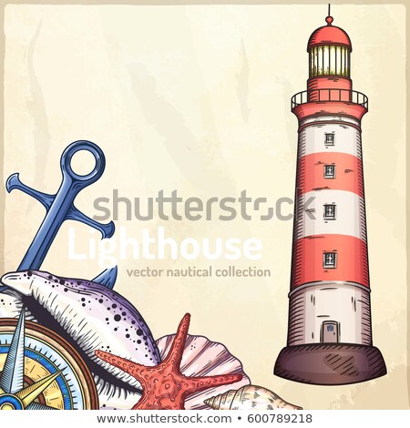 Stockfoto: Sea Shells And Old Paper