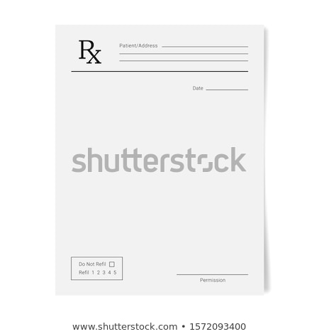 Stockfoto: Rx Prescription