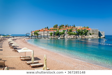 Stockfoto: Sveti Stefan Island In Budva Montenegro