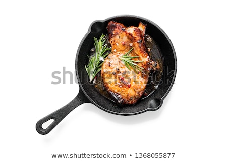 Stock fotó: Pan Fried Salt Pork