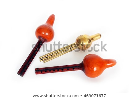 Foto stock: Snake Charmer With Flute