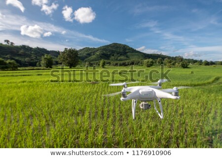 Сток-фото: Remote Drone Agronomy