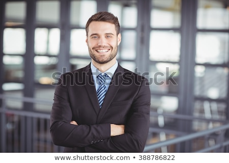 Foto stock: Handsome Businessman Portrait