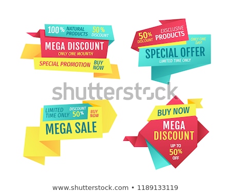 [[stock_photo]]: Exclusive Offer Buy Now Poster Vector Illustration