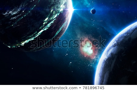 Stock foto: Cosmic Landscape Beautiful Science Fiction Wallpaper Elements Of This Image Furnished By Nasa