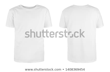 Сток-фото: Man In White T Shirt