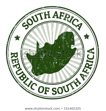 Stockfoto: Post Stamp From South Africa Republic