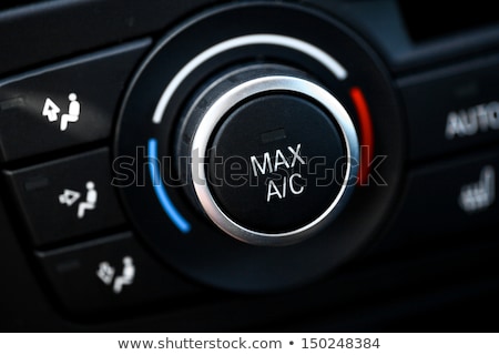Stok fotoğraf: Details Of Air Conditioning In Modern Car