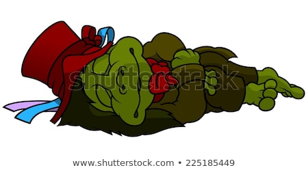 Stock photo: Water Goblin Sleeping