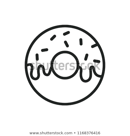 Stock fotó: Donut Icon