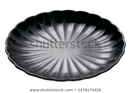 Stock photo: Ribbed Charger Plate