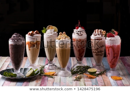 Stock photo: Milkshakes