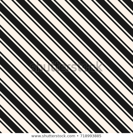 Stock foto: Repeating Slanted Stripes Modern Texture Monochrome Geometric Seamless Pattern