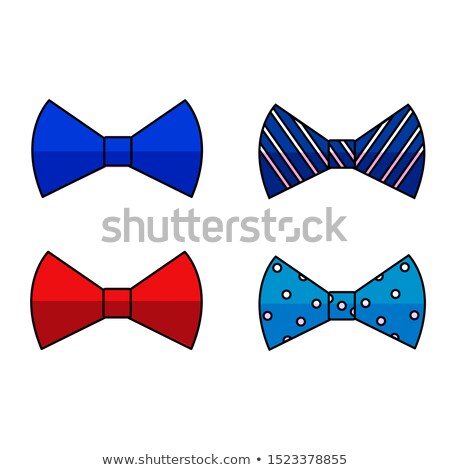 Stock fotó: Bow Tie Icon Isolated Vector Illustration Flat Strock Concept