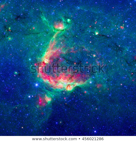 Stock photo: Infrared Image A Hierarchical Bubble Structure