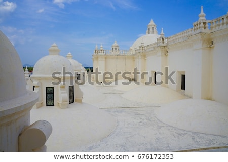 Stock photo: Our Lady Of Grace Cathedral In Leon Nicaragua