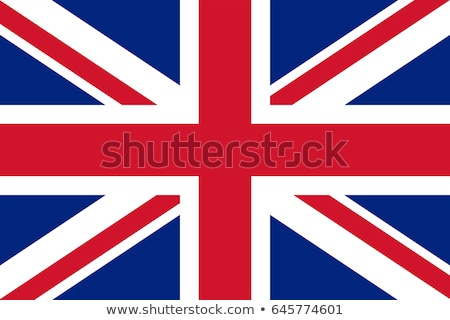 Stock fotó: United Kingdom Flag Vector Illustration On A White Background