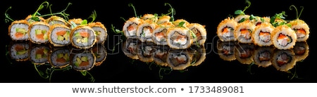 Stock photo: Salmon Fried Sushi
