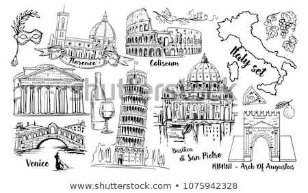 Foto stock: Vatican Retro Background