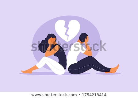 Zdjęcia stock: Divorce Concept Illustration