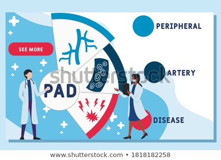 Сток-фото: Leg Artery Disease Atherosclerosis