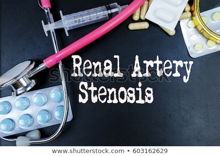 Stock fotó: Renal Artery Disease Atherosclerosis