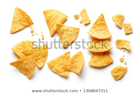 Foto stock: Crunchy Tortilla Chips