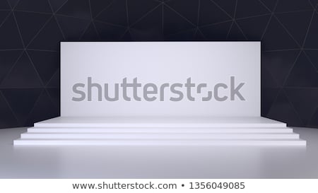 Zdjęcia stock: Empty Cinema Screen With Auditorium 3d Rendering