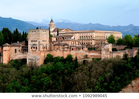 Сток-фото: Generalife Palace Spain