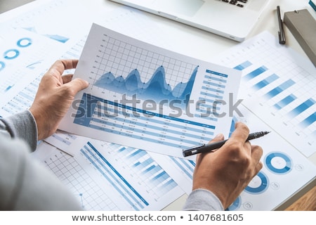 Stock fotó: Investment Analysis Banking System Analytics Work