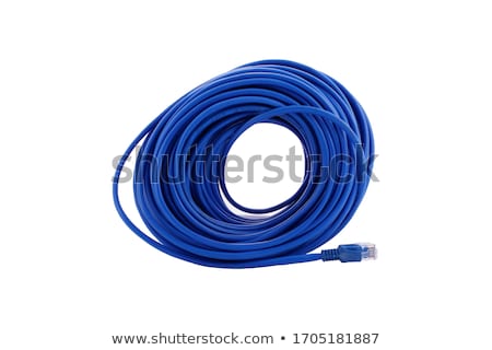 Stock foto: Blue Computer Cable