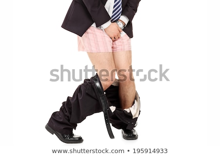 Stockfoto: Man Looking In His Underwear