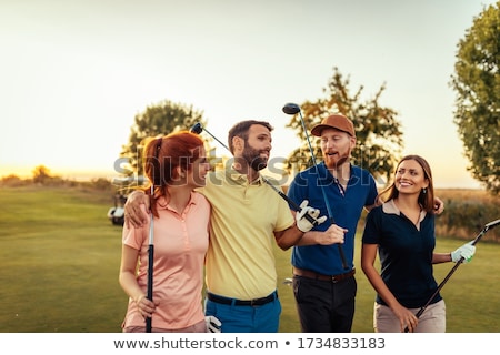 Foto d'archivio: Male Golfer