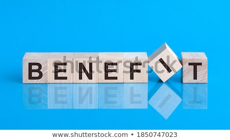 Stock photo: Benefits Concept