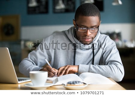 Stock photo: Young Studying Student