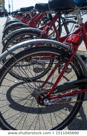 Stockfoto: Many Gears With Red Gear 2